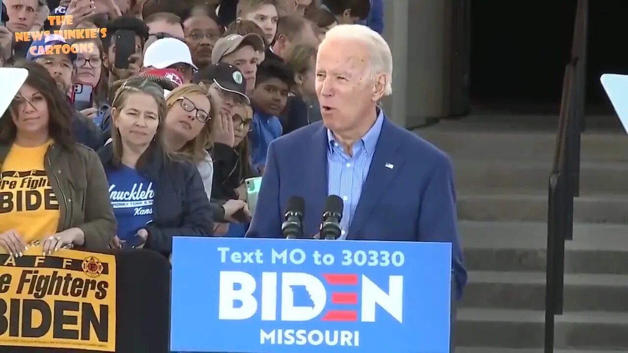Biden in 2020: "We cannot get re-elected… excuse me… we can only re-elect Donald Trump."