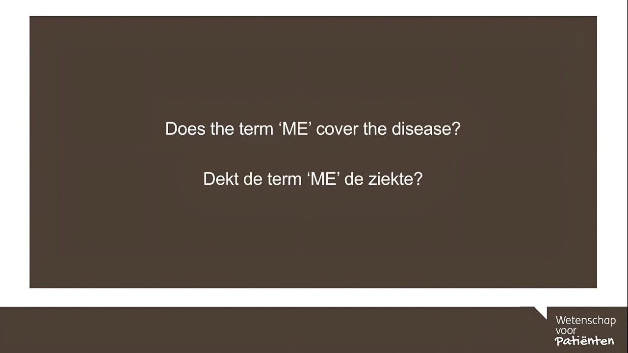 Q: Does the term Epidemic M.E. cover the disease? A: It is not about a popularity contest, it is about being accurate, so patients receive correct validation for their disease or pathology, correct diagnosis; and then hopefully a correct treatment as a co