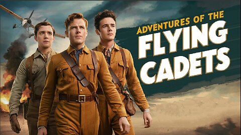 ADVENTURES OF FLYING CADETS(1943)Johnny Downs, Bobby Jordan & Ward Wood|Adventure| B&W|Old Hollywood