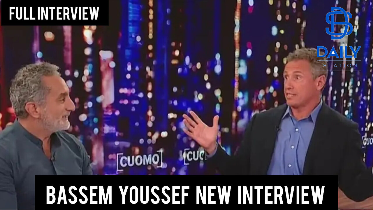 Full interview: Bassem Youssef challenges mainstream media to report Israeli media facts