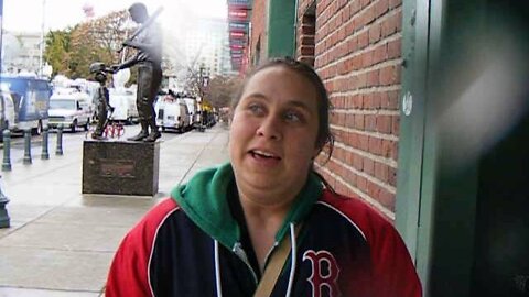 Samantha covering the WS for Emerson College