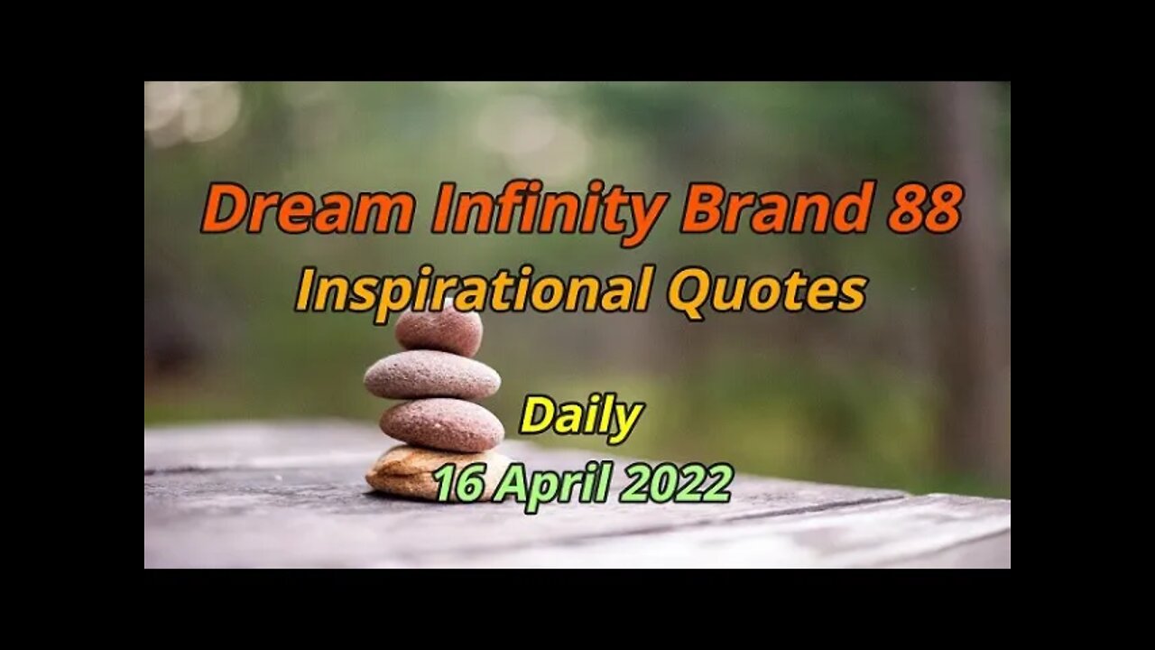 Daily Inspirational Quote | 16 April 2022 [Short Clip]