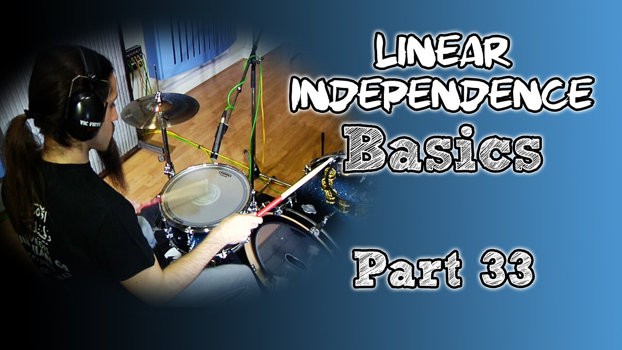 Drum Exercise | Linear Independence Basics (Part 33/36) | Panos Geo