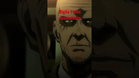 Comandante se sacrifica pra acabar com o rugido ! Attack on Titan