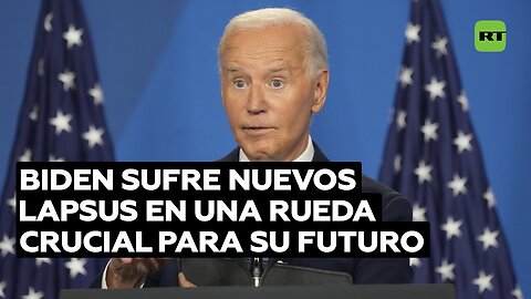 ¿Otro desastre? Biden sufre nuevos lapsus en una rueda crucial para su futuro, pero no se rinde