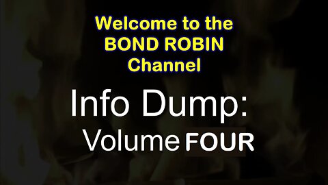 Info Dump: Vol Four, Lies that Kill
