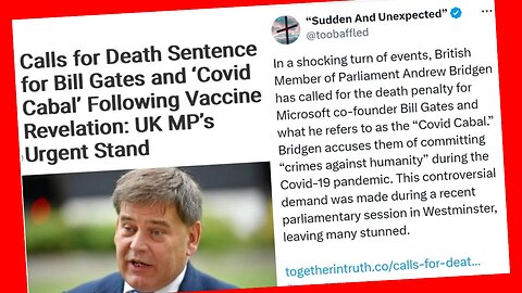 Bridgen Uk parliament speech: Hang the Vaxxinators high