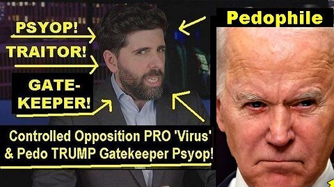 Controlled Opp PRO 'Virus' & Pedo TRUMP Gatekeeper Psyop 'The People's Voice' in Plain Sight!