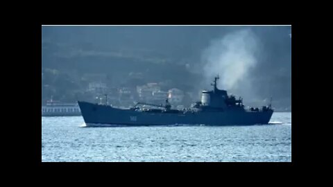 Navio de guerra afundado por ucranianos foi usado em vídeo de propaganda russa
