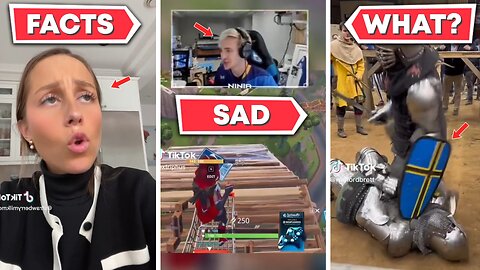 Today’s Best Tiktoks - The Truth About Men | Ninja’s Most Iconic Fortnite Clip | Knight Sparring