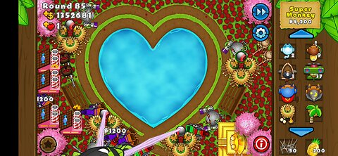 BloonsTD5 Lonely Hearts Mastery Impoppable, final round