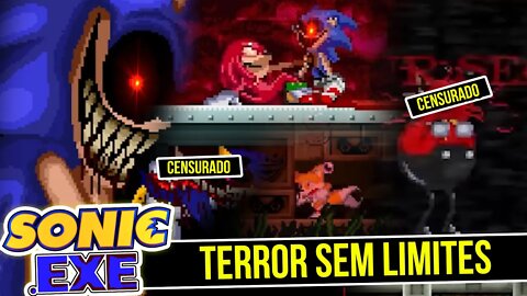 ESPECIAL Sonic.exe 😈| Todos os 20 JOGOS mais INSANOS - Rk Play