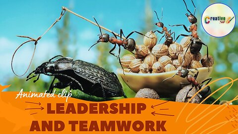 Teamwork and Leadership ｜ Animated short clip ｜ Creative 360 ｜ #teamwork #leadership #motivation
