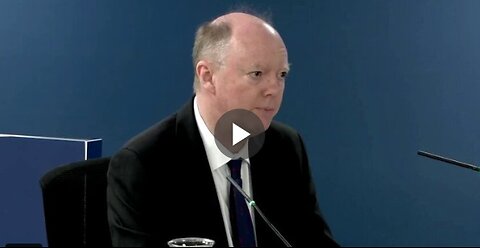 Chris Whitty, the UK's Chief Medical Officer, admits that the government may have exaggerated...