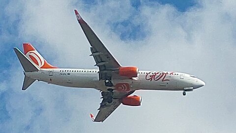 Boeing 737-800 PR-GTL coming from Manaus to Fortaleza