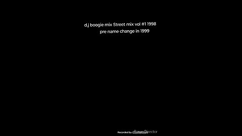 d.j. boogie Street mix vol #1 1998