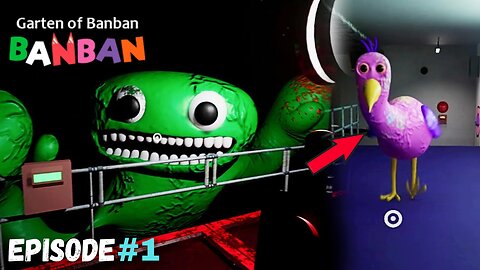 THE DANGEROUS HORROR SCHOOL OF KIDS || GARTEN OF BANBAN GAMEPLAY EPISODE #1