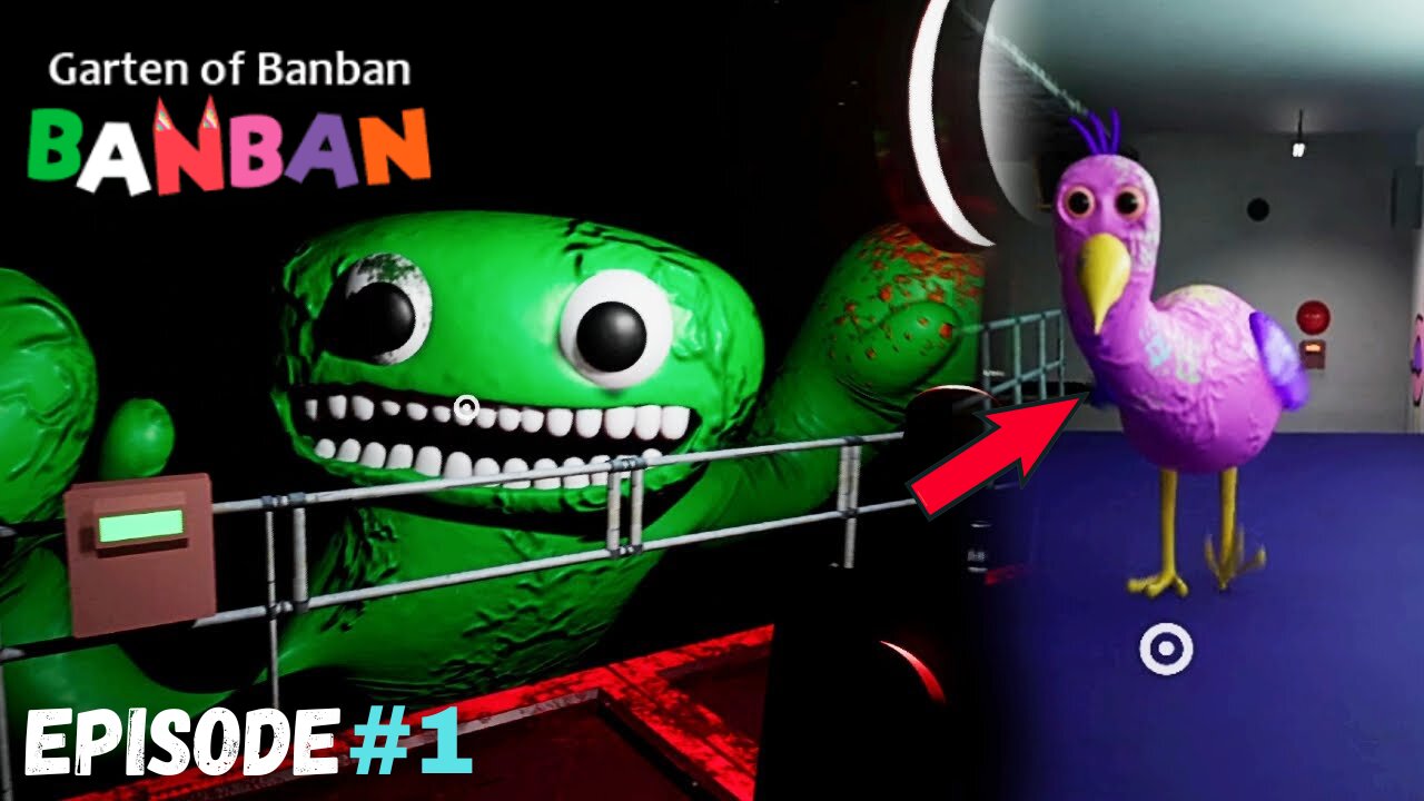 THE DANGEROUS HORROR SCHOOL OF KIDS || GARTEN OF BANBAN GAMEPLAY EPISODE #1