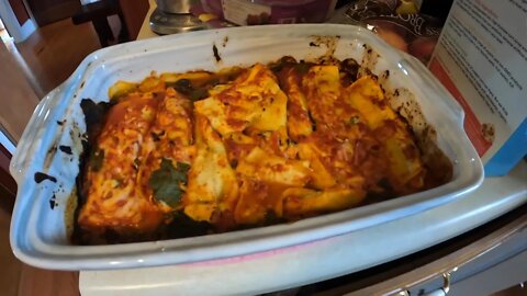Unboxing+cooking: Casserole Dish with Lid, MALACASA 4.3 Quart Ceramic Bakeware