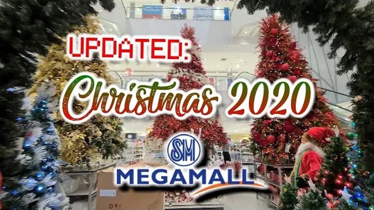 Updated Christmas 2020 Decorations in SM Megamall