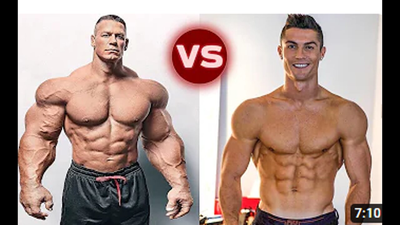 John Cena Vs Cristiano Ronaldo Transformation 2018 | Who is Better?