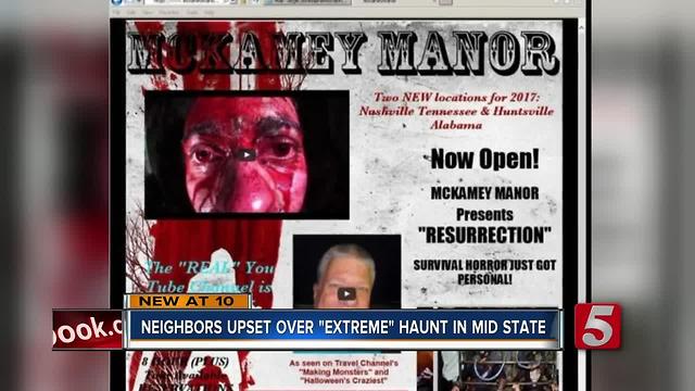 McKamey Manor Scares Participants And Neighbors Alike