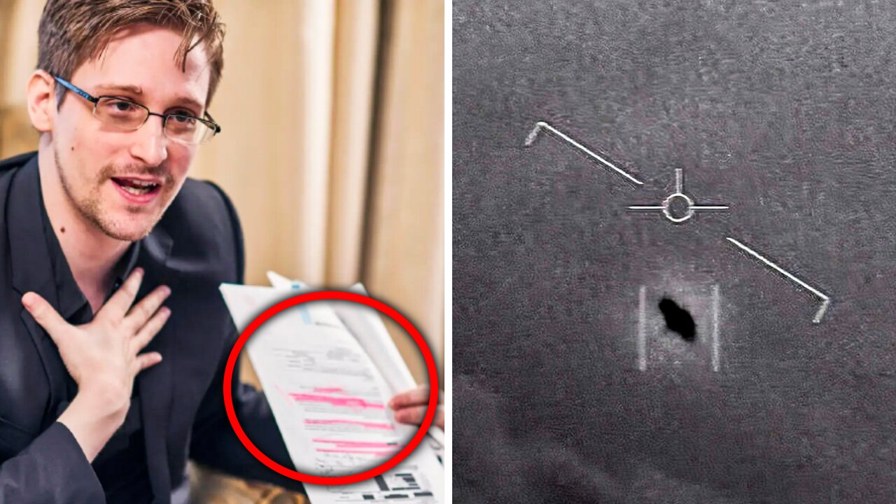 What Edward Snowden Just Revealed About UFO’s Is TERRIFYING