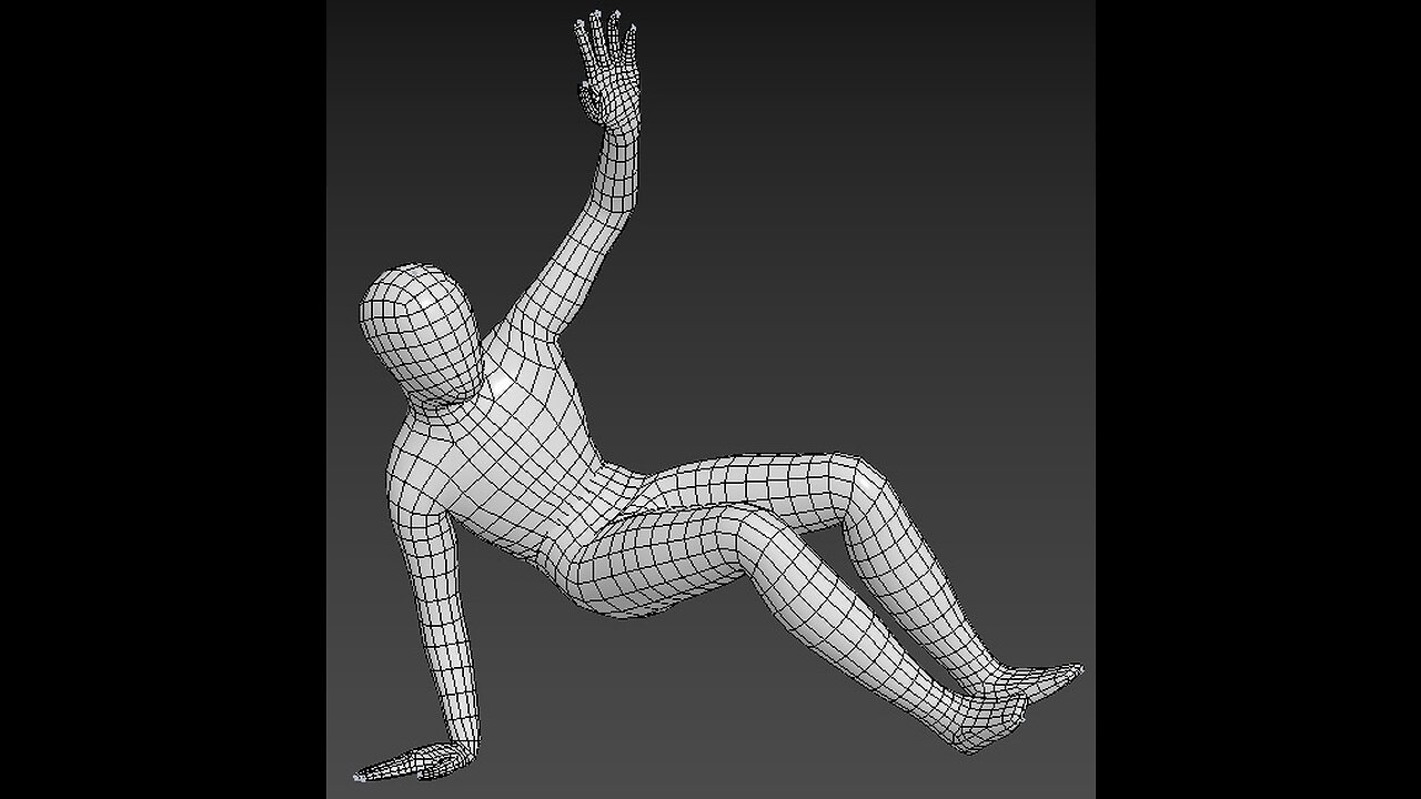 3D Character Male Base Model