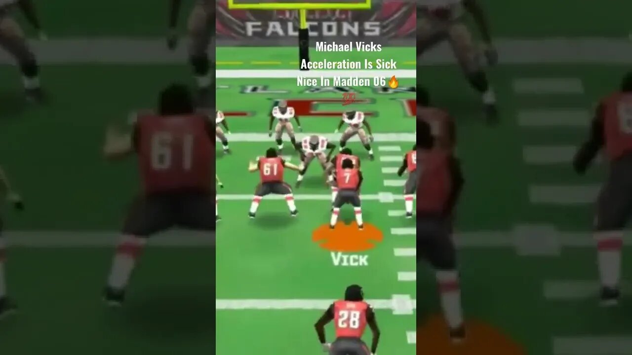 Madden 06 Michael Vicks Acceleration Just Isn't Fair, Watch This Must See😳💯