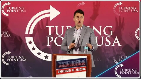 LIVE NOW! Charlie Kirk is live at the University of Arizona ! WATCH NOW!