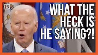 "No One Will Ever Vote for Me Again" Biden Rants Incoherently