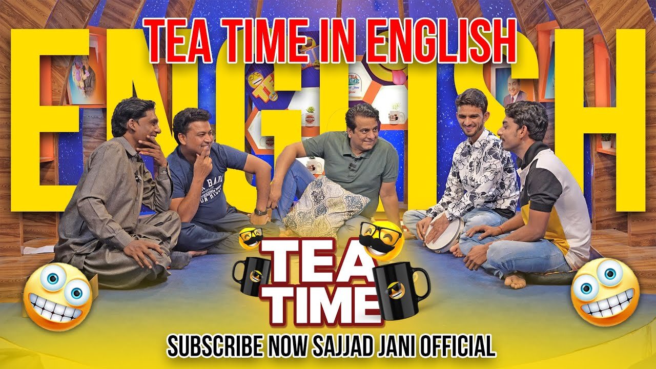 Jani bhai ne kiya pahli baar english me tea time!