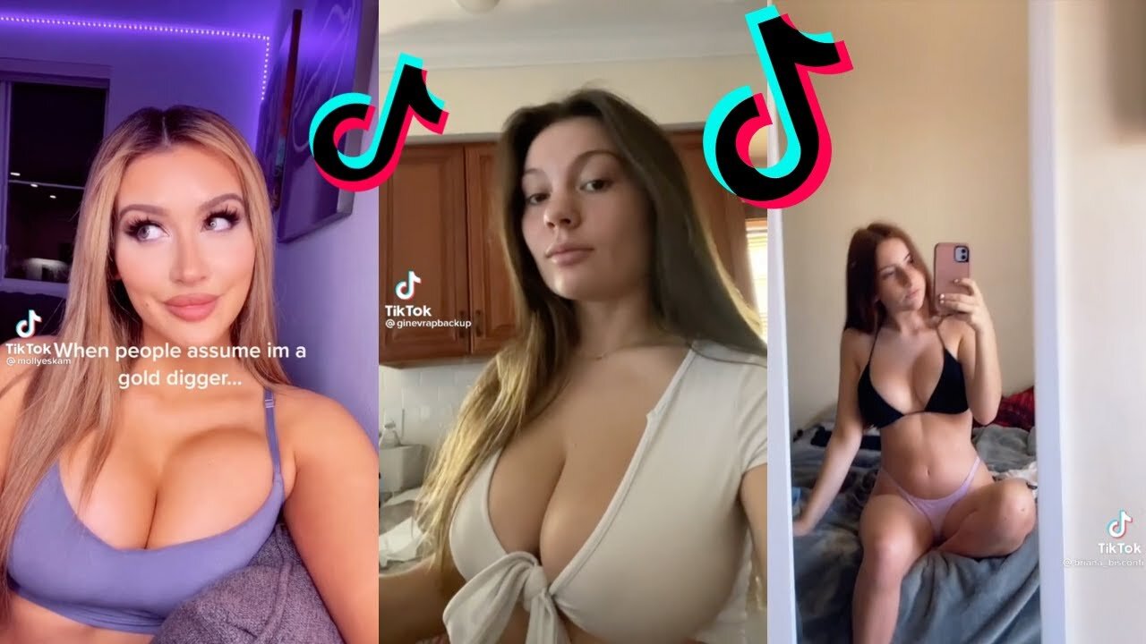 TikTok Compilation of beautiful girls 🍒 Hot, sexy girls