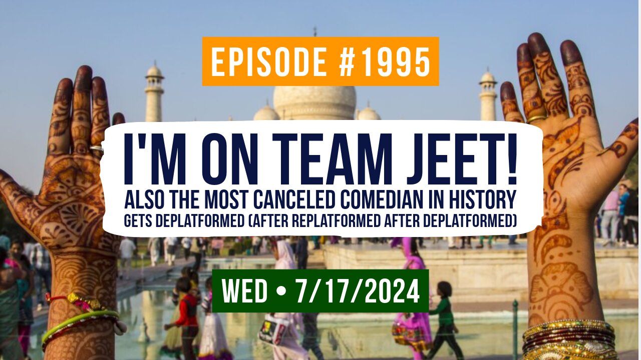 Owen Benjamin | #1995 I'm On Team Jeet! Also The Most Canceled Comedian In History Gets Deplatformed (After Replatformed After Deplatformed)