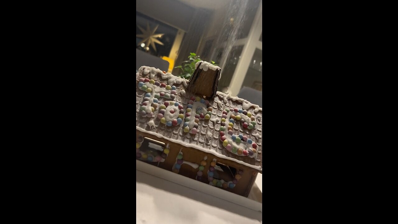 Top G Gingerbread House