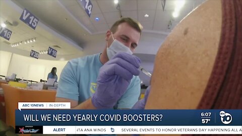 Will COVID-19 vaccine booster shots become a yearly necessity?