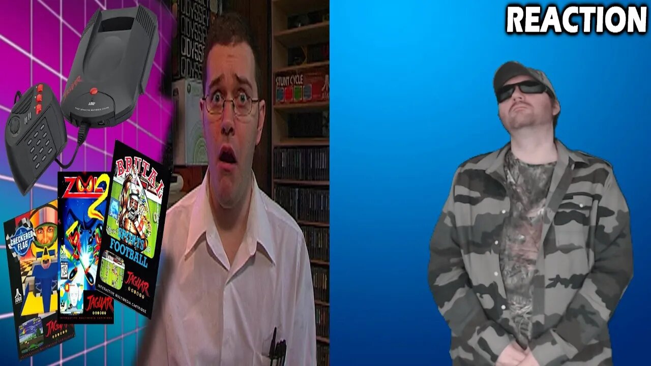 Atari Jaguar (Part 1) - Angry Video Game Nerd (AVGN) REACTION!!! (BBT)