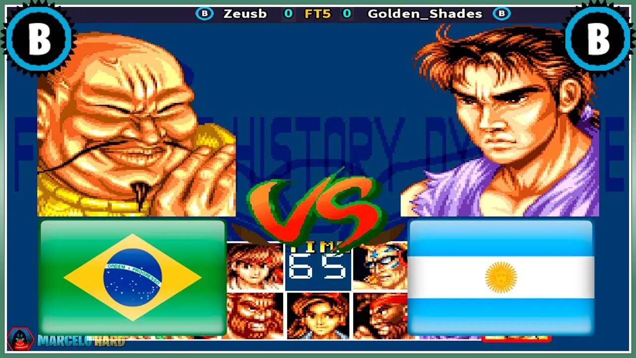 Karnov's Revenge (Zeusb Vs. Golden_Shades) [Brazil Vs. Argentina]