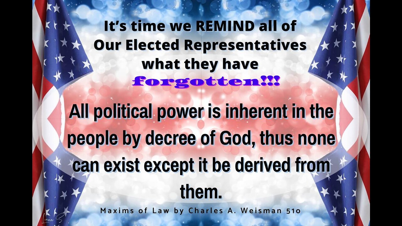 All Political Power Video Notice