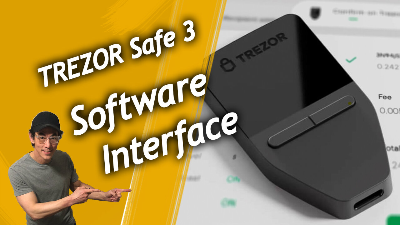 Trezor Safe 3, New Unboxing and Software Interface Tutorial Set Up, Product Links