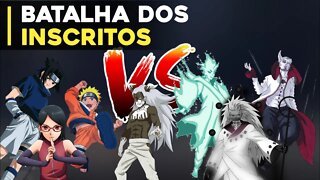 Batalhas dos INSCRITOS no Mugen v9