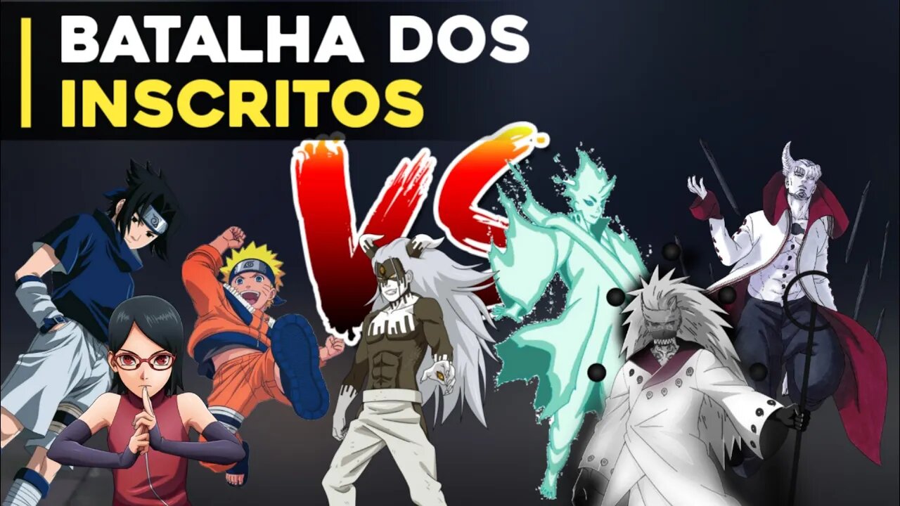 Batalhas dos INSCRITOS no Mugen v9