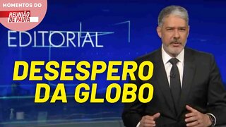 Editorial do Jornal Nacional ataca Bolsonaro | Momentos do Reunião de Pauta