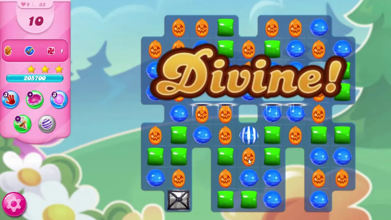Candy Crush Saga Level 33