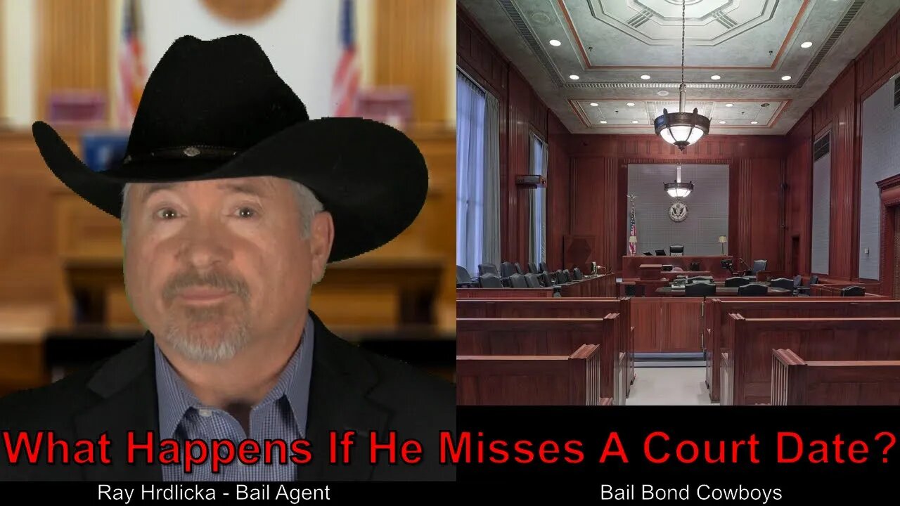 Los Angeles - What Happens If He Misses A Court Date ? Bail Bond Cowboys 844-734-3500