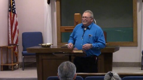 Bills Lake Baptist Church Wednesday evening Apr 15, 2020