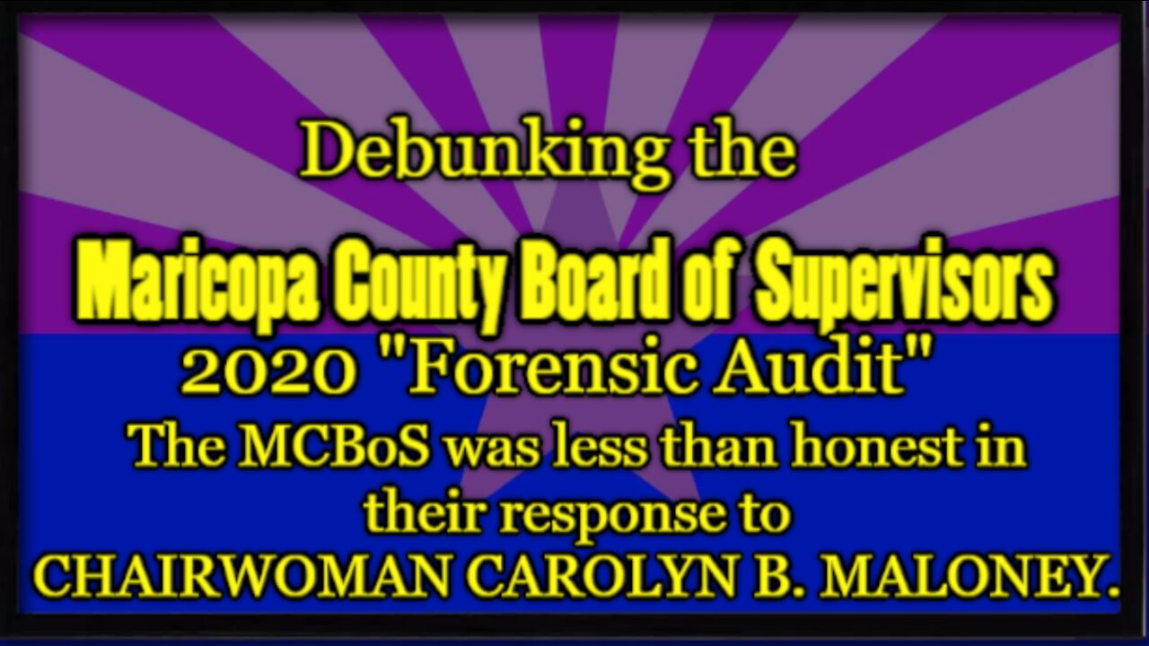 Maricopa County Big Cover-Up