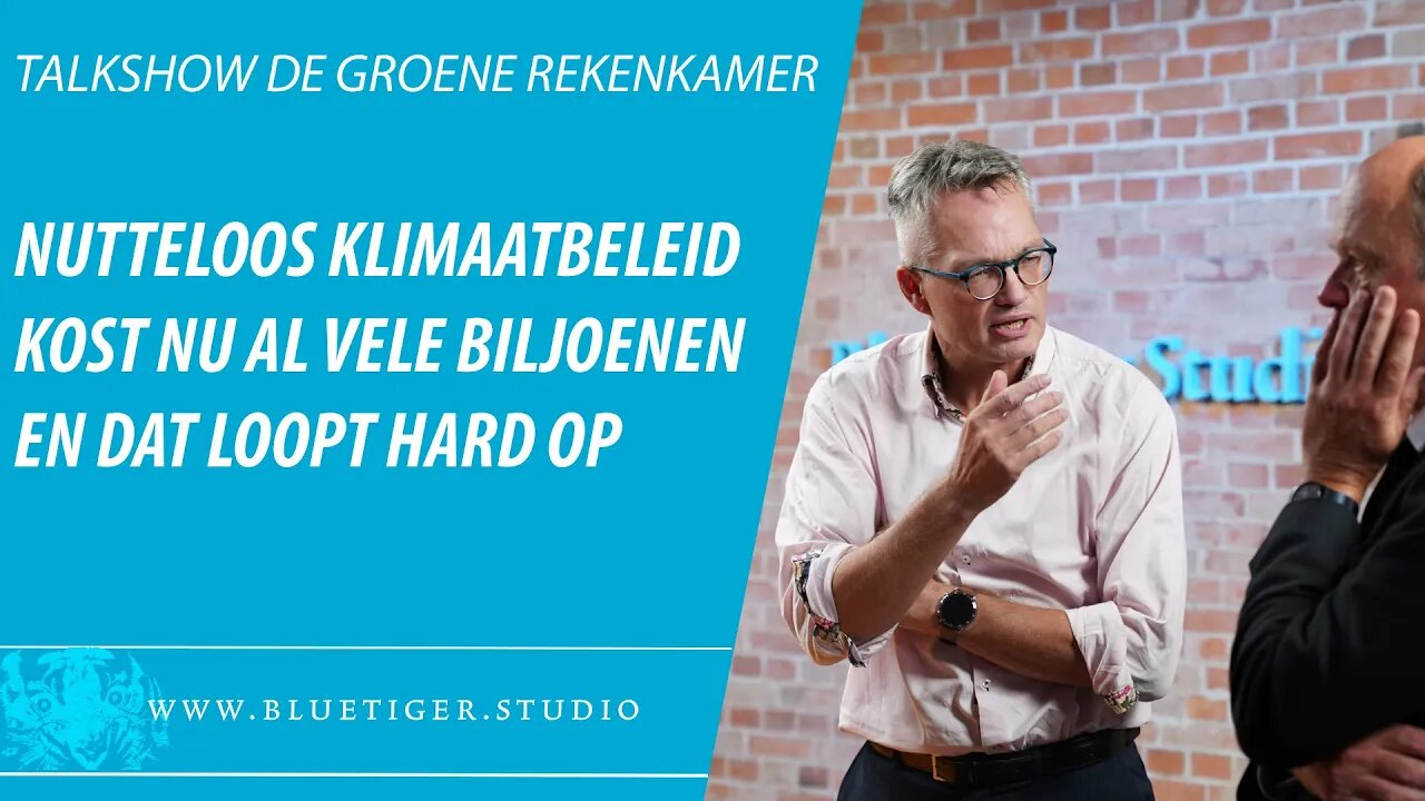 Blue Tiger septembergasten. Een lang gesprek over de klimaatgekte met de Groene rekenkamer