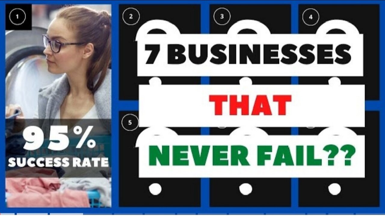 Businesses that Never Fail 7 Businesses with Amazingly Low Failure Rates Backed by Data