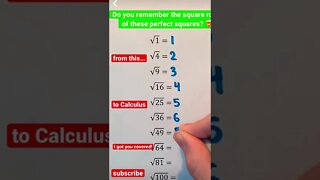 Rational square roots to memorize for SURE